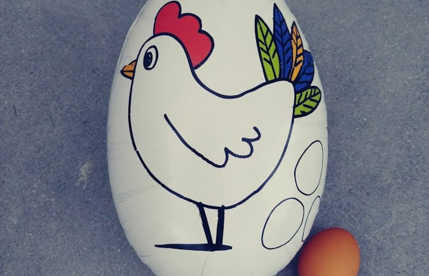 Målat-ägg